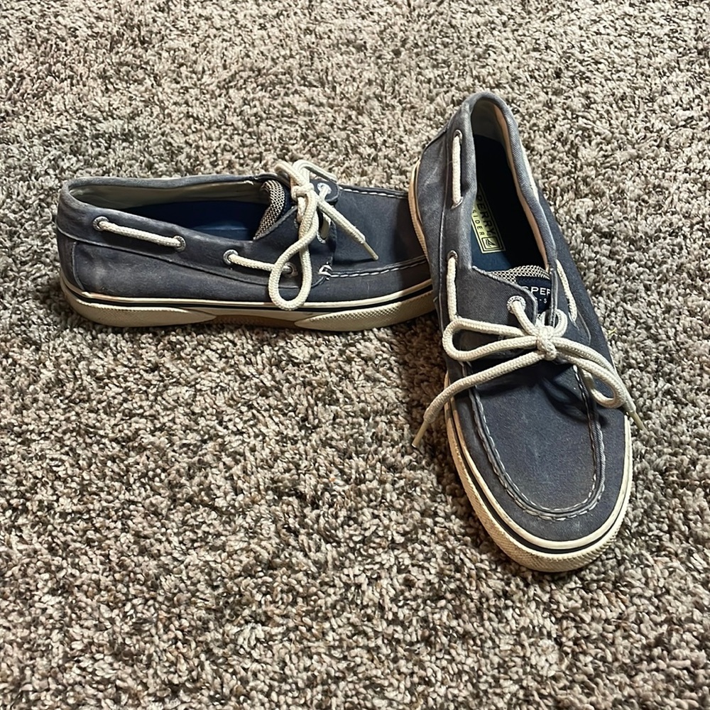 Men’s Navy Sperry Boat Shoes